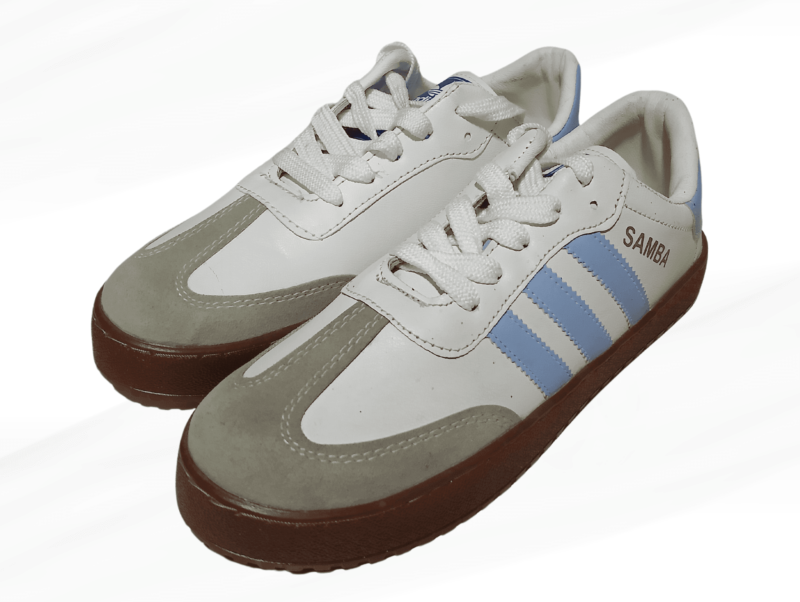 كوتشي ابيض نعل بني SAMBA