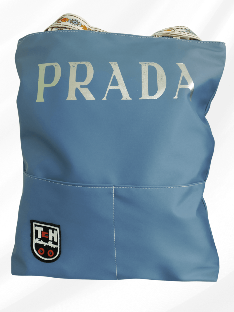 شنطة حريمي تركواز PRADA