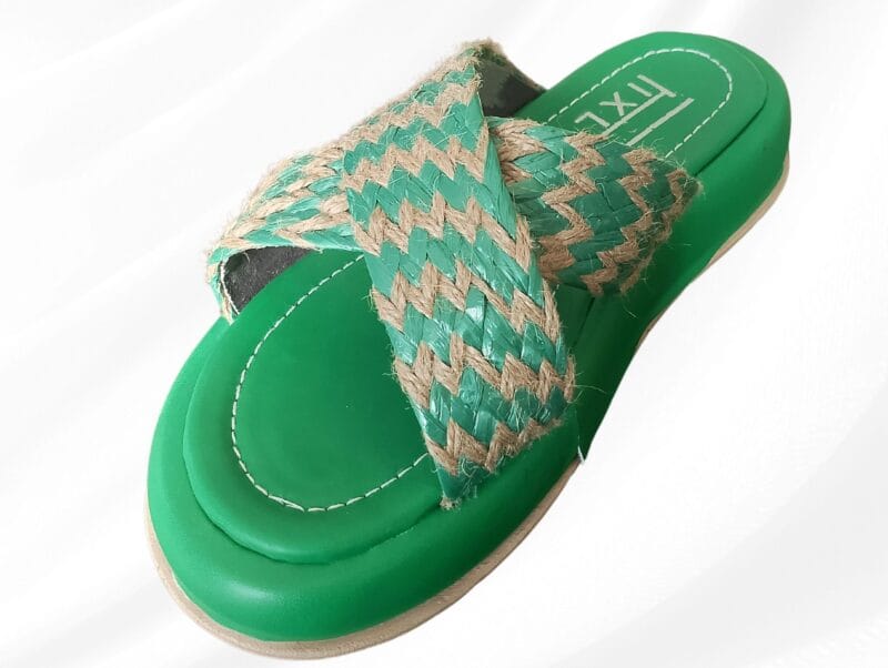 شبشب حريمي اخضر Pixl